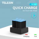 Telesin 3-slot charger for GoPro Hero 9 / Hero 10 GP-BCG-902 recenze, cena, návod